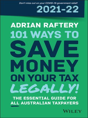 cover image of 101 Ways to Save Money on Your Tax &#8212; Legally! 2021--2022